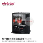 【TOYOTOMI】RSV-23N反射型煤油暖爐 日本製 電子點火煤油暖爐 2.25KW煤油暖爐 3.6L 免插電