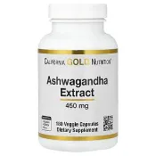 【iHerb】California Gold Nutrition, 南非醉茄，450 毫克，180 粒素食膠囊