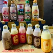 玻璃瓶保久乳 調味乳系列 國農 台農 農會 牛奶 牛乳 草莓 果汁 麥芽 蘋果 栗子 黑糖 巧克力