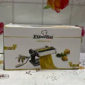 很新二手ITALY義大利進口Yitailia 150mm 手動製麵機NO：109501/壓麵機/壓餃皮機/壓麵皮機
