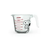 【CorelleBrands 康寧餐具】Pyrex Snoopy 單耳量杯500ml