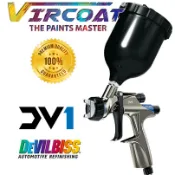 Devilbiss DV1-B 底漆 HVLP 重力式噴槍 1.3mm 600ml 杯