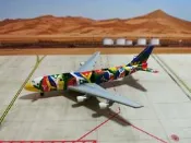 Herpa 503938 南非航空 B747-300 Ndi 飛機模型
