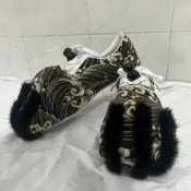 獅鞋 舞獅鞋 舞獅專用鞋 醒獅鞋 舞龍專用鞋 舞獅道具 防滑耐磨 醒獅獅鞋國潮舞獅龍表演專用鞋高質量醒獅運動鞋子高顏值防