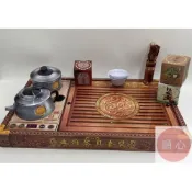 (店+)順心 紙紮茶具組 泡茶 茶具 茶 茶葉 茶具套組 往生用品 清明 掃墓 祖先 紙紮 重陽 金紙 拜拜