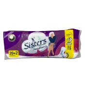 SISTERS Pantyliners Cottony Comfort 護墊 20+2入