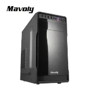 【大台南電腦量販】Mavoly  松聖 USB3.0 電腦機殼 葡萄柚 (黑色)