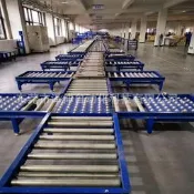 （可開發票48h出貨丶牛眼臺輸送線萬向球生產線 環形動力滾筒流水線 低價滾輪裝配線（滿額免運）