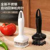 🎺好物精選🎺不鏽鋼鬆肉器牛排斷筋嫩肉器豬大排鬆肉錘嫩肉針牛排針手動敲肉錘