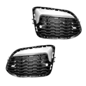 M performance BMW 原廠 F25 X3 F26 X4 升級 M40i 前進氣壩組 銀色霧燈框組【YG】