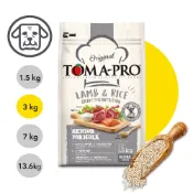優格 Toma-Pro 經典系列 高齡犬 羊肉+米 高纖低脂配方 3公斤 狗飼料 犬糧 老犬 熟齡犬