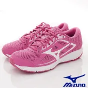 MIZUNO美津濃〉〈飛織休閒慢跑鞋款-220160粉白(女段)22~25cm零碼
