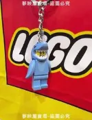 【新吊牌】LEGO正版樂高鯊魚人鑰匙扣 正品保證，藍色鯊魚造型超可愛，金屬鏈條結實耐用 適合歲以上玩家，新帶
