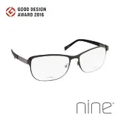 【nine】丹麥設計日本手工製造 EDGE系列光學眼鏡-(灰綠 EDGE 2226 ARM)