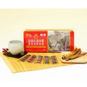 【詠晴中西藥局】金蔘６年根高麗紅蔘鹿茸精膠囊 60入/盒