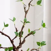 🌟滿199發🌟 仿真花中式禪意模擬綠植杜鵑花假花客廳餐桌擺飾擺設花瓶桌面裝飾