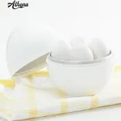 台灣現貨精品廚具 限時特價白色圓形4蛋 蒸蛋器 微波煮蛋器專用