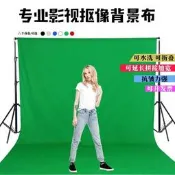 攝影拍照背景布純色影樓影棚摳像綠幕網紅直播拍攝道具投影背景布