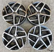 二手/中古/鋁圈 原廠 VW 福斯 18吋 5孔112 GTI GOLF5 GOLF6 CADDY GOLF7 直上專用