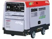 {焊翔全新中古焊接設備} 日本焊接機 SHINDAIWA DGW400 柴油引擎電焊發電機 雙人焊接