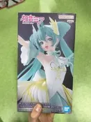 日版全新 萬代 初音未來 天鵝湖 景品 手辦