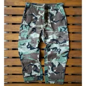 ✨車庫古著✨Vintage Army 美軍公發BDU 四色叢林迷彩褲 軍褲 軍品 古著