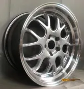 【中清輪胎店】類B牌 階梯深唇大凹 前後配 18吋 鋁圈 5X114 8.5J ET35 / 9.5J ET40 銀車邊