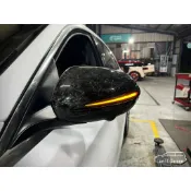 現貨☚ W205 C300 W213 E300 鍛造碳纖維 後照鏡 後視鏡殼 卡夢 套件 賓士 改裝