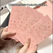 5個入 kitty紅包 反光燙金紅包 春節 壓歲 禮物 自黏