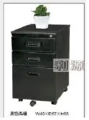 【利源店面】全新【台灣製】黑色 活動櫃 鋼製櫃 三層櫃 鐵櫃 邊櫃 資料櫃 抽屜 收納櫃