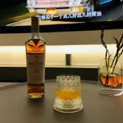 全球選品1館 生活百貨 麥卡倫旋轉杯邁凱倫同款會轉的杯帶底座旋轉杯整套會轉的威士忌杯