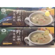 美好人生 高鈣即食燕麥鹹粥（野菜口味 20包/盒）奶素