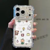 可愛動物四角防摔手機殼 適用OPPO A6X A6S A5 A3 pro A3X A53 A38 A31 A9 R17