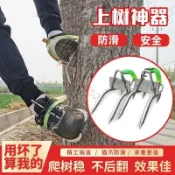 🍎熱銷🍎 貓爪爬樹腳扎子防滑上樹神器專用鐵鞋摘檳榔采松子摘椰子爬樹工具 🍎一帆百貨