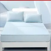 涼席 涼感席 可水洗涼席 涼糕席 3D透氣防滑軟席 床單床笠款兩用 1.2*2m LWJ
