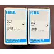 【公司貨 保固一年 附發票】FOTEK 陽明 SY-2D/SY-3D/SY-4D 計時器 時間繼電器 定時器指撥數位顯示