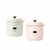 【BRUNO】2人份電子鍋 BOE127 (1.2L｜多功能｜內附蒸籠｜共二色)｜小家庭｜租屋族｜小容量｜不佔空間