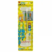nitoms無痕五連活動橫桿掛勾-荷重1.2kg