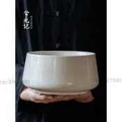 🎉可開發票🎉粗陶茶洗家用大號茶渣缸杯洗水盂收納碗大容量廢水缸功夫茶具配件