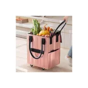 (店+)米期精品 廠家現貨超輕便手拉車拖車折疊買菜購物小拉車小推車家用新款