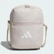 【adidas 愛迪達】側背包 斜背包 小包 運動小包 隨身小包 ESS ORGANIZER 米白 JM7153
