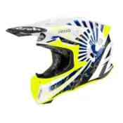 Airoh TWIST 2.0 KATANA  亮藍/螢光黃 全罩 山車帽 越野帽 安全帽 附雲端發票