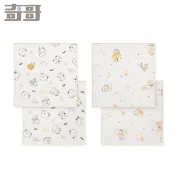 奇哥 Chic”a”Bon天絲紗布手帕4入【悅兒園婦幼生活館】