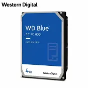 平價屋3C 威騰 WD 4T 4TB 藍標 硬碟 3.5吋 三年保 WD40EZAX 3.5吋 SATA硬碟 無盒