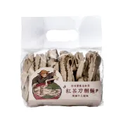 喝喝茶 日月潭紅茶 刀削麵 360g/6入 拌麵 紅茶 手工 日曬 關廟麵 無防腐劑 非油炸 麵 麵條 台南 日月潭 茶