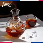 Bincoo玻璃冷泡咖啡壺家用冰鎮美式品鑑聞香杯子冷萃壺手衝壺套裝 8NV3