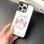 臺灣現貨🔥草莓蛋糕小熊 磁吸殼蘋果18 iphone 17 pro max手機殼16防摔15韓系14質感13可愛12簡約