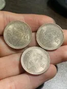 臺灣省地瓜五角銀幣，民國三十八年，苞老苞真，政掛號信，單枚-1