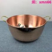 寶承齊百貨 【店長推薦】純銅鍋特厚熬藥鍋熬阿膠糕果醬炒黑珍珠熬膏方銅鍋奶