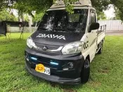 車酷爆龜坊-三菱中華新款菱利1.3廂車-貨斗保桿的下巴4500元含裝消光霧黑色空力套件完美貼地